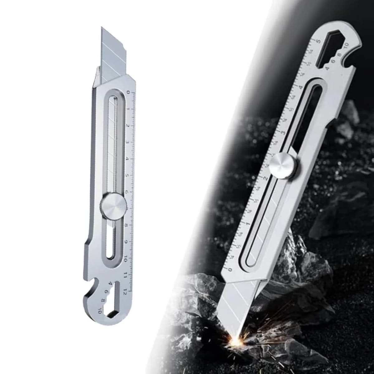 Multi-Purpose Utility Knife (Retractable, Safety Lock)