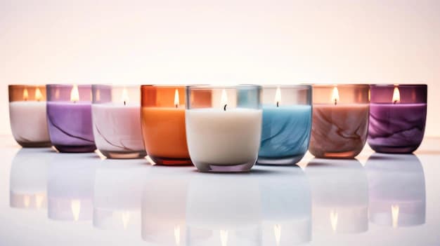 Candle Set Scented