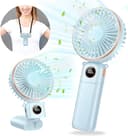 Portable Mini Fan (USB Rechargeable, Handheld) 1