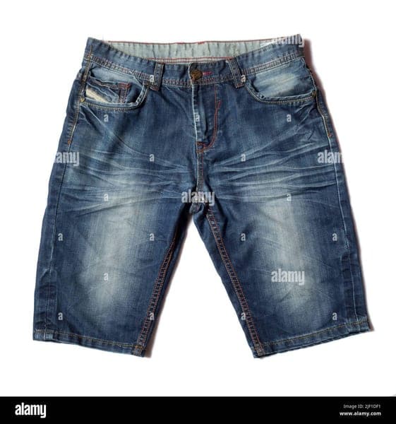 Denim Shorts Men