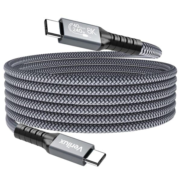 USB-C Fast Charging Cable (1.5m, Braided Nylon)