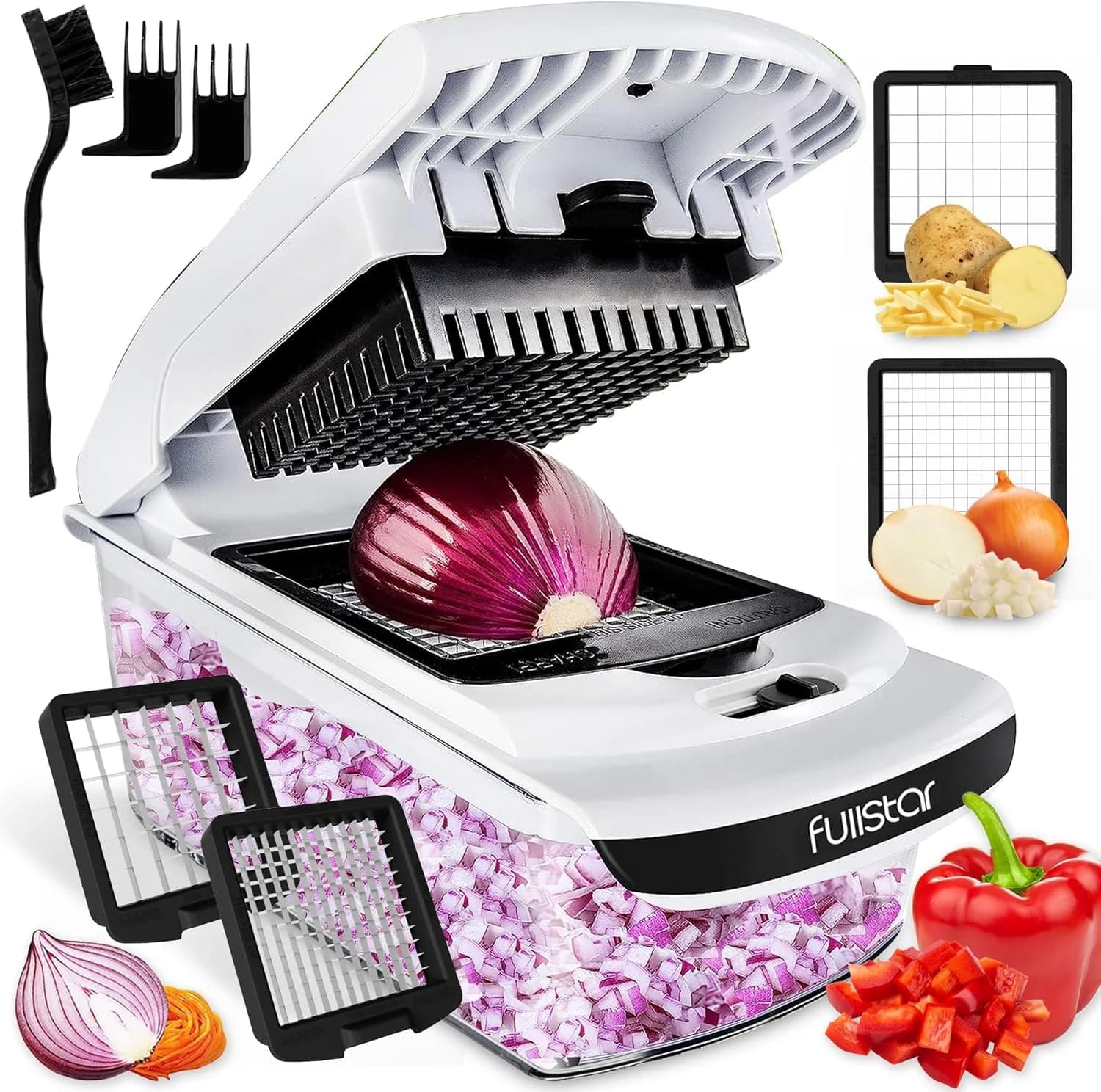 Stainless Steel Vegetable Chopper & Dicer