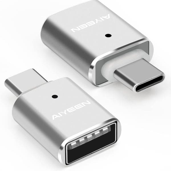 OTG Adapter USB-C to USB-A 3.0 (2-Pack)