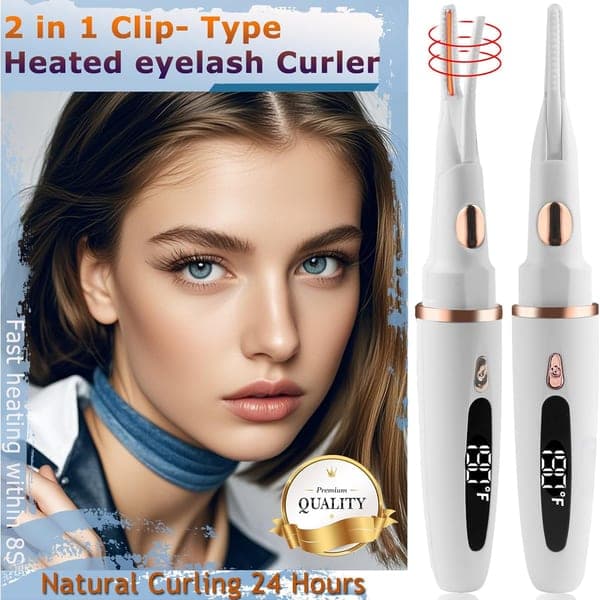 Electric Eyelash Curler Heated Long-Lasting Curl