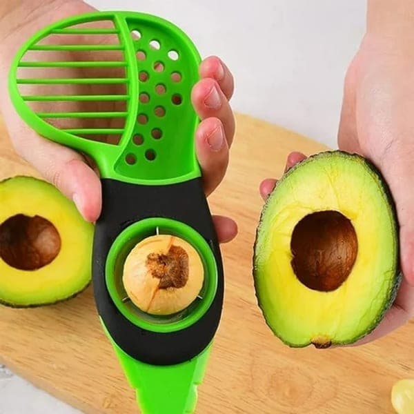 3-in-1 Avocado Slicer Splitter Pitter Scooper