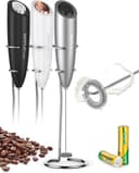 Electric Milk Frother (Handheld, Battery Operated) 1