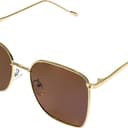 Oversized Square Sunglasses UV400 Retro Women 1