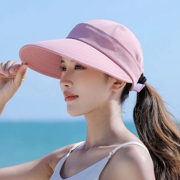 Wide Brim Sun Hat Foldable Beach Hat UV Protection