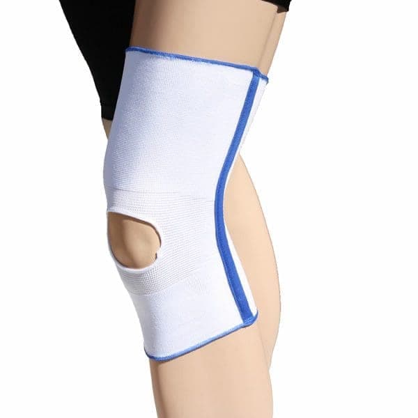 Knee Compression Sleeve Pair Patella Support Anti-Slip