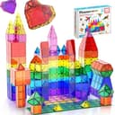 Magnetic Building Tiles 60-Piece STEM Toy Ages 3+ 1