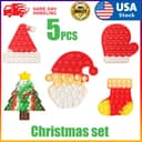 Pop It Fidget Toy Set 5-Piece Sensory Push Bubble 1