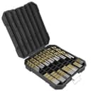 Titanium Coated Drill Bit Set 100-Piece HSS Index Case 1