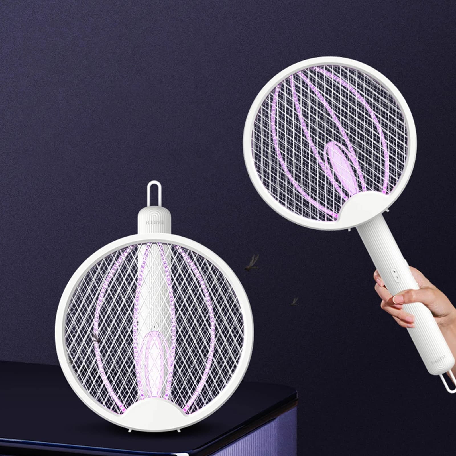 Electric Fly Swatter Racket (Rechargeable)