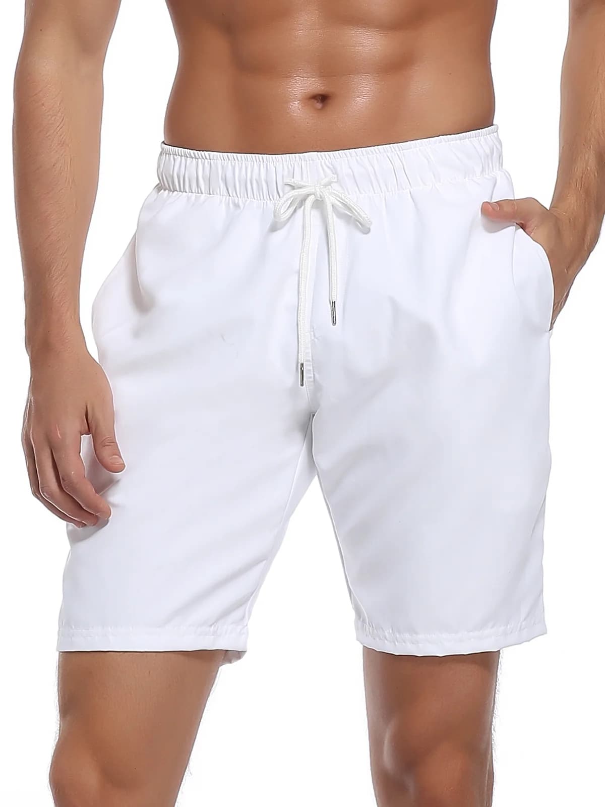 Quick-Dry Beach Shorts (Men's, Swim Trunks)