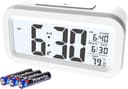 Smart Digital Alarm Clock (LED, Temperature Display) 1